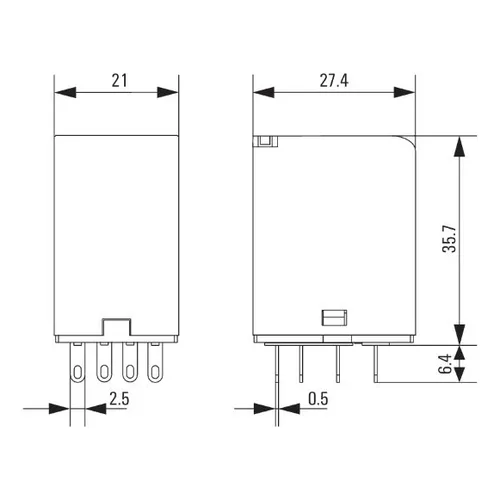 Rele 24vdc 4rev Co Led E Tester Drm570024lt Weidmuller Rele 24vdc 4rev Co Led E Tester Drm570024lt Weidmuller