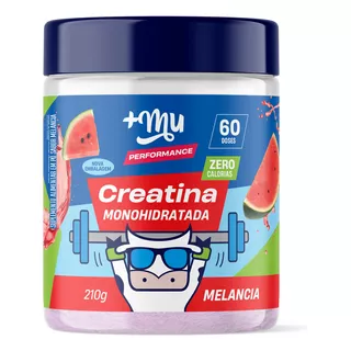 Creatina Monohidratada Sabor Melancia 210g Muke