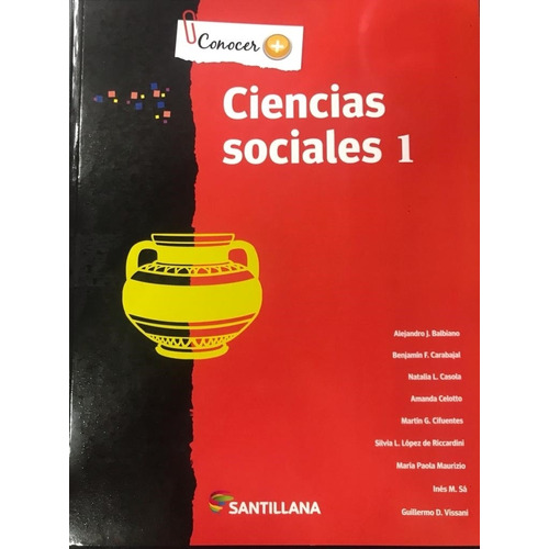 Ciencias Sociales 1 - Conocer - Santillana