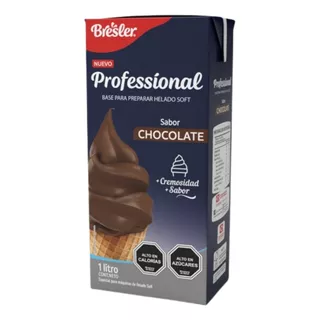 Base Para Helado Soft Bresler 1 Lt Chocolate