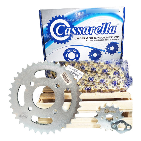 Kit Arrastre Unik 110 Kymco Cadena Dorada Cassarella