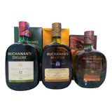 Combo De Buchanans Deluxe,master Y James  18 Las 3 De 750ml 