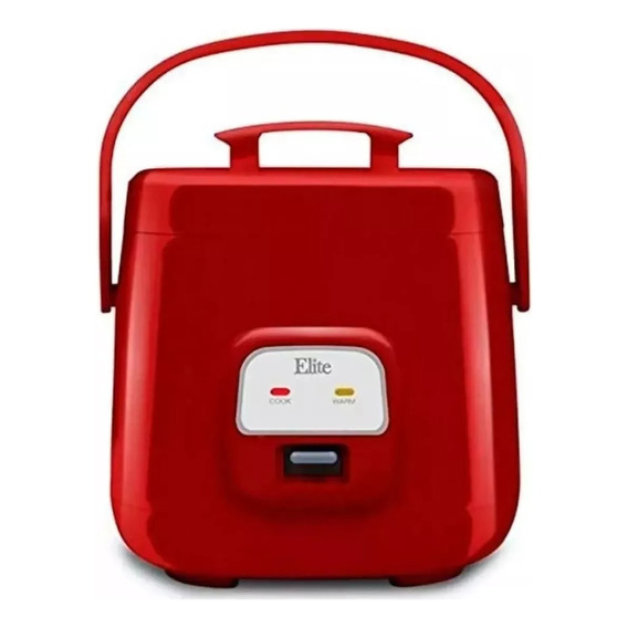 Mini Arrocera Vaporera Elite Erc-135r Para 4 Tazas Red