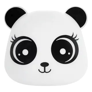 Luminária Decorfun Abajur Infantil Panda Menina