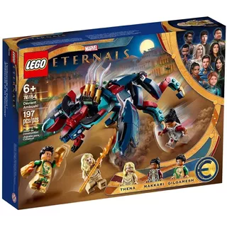 Brinquedo Lego Marvel Os Eternos Emboscada Deviante 76154