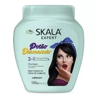 Skala Potao Desmaiado Máscara Vegana Anti Frizz Pelo X 1kg