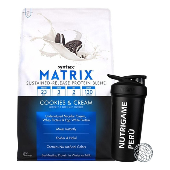 Matrix 5 Lb Proteina Whey Americana Syntrax - Tienda Fisica