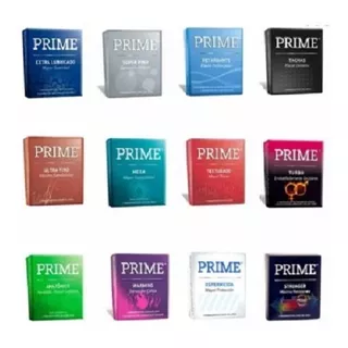 Preservativos Prime Mixto 12x3u (36 Preservativos)!!