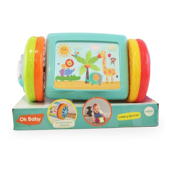 Espejo Interactivo Roll Roll Ok Baby Okbb0230 Color Agua