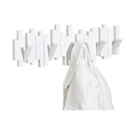 Perchero De Pared Blanco  46 X 18 Sticks Umbra