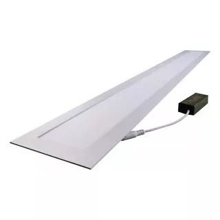 Plafon Painel Led Embutir Bivolt 15x120 Branco Frio 36w