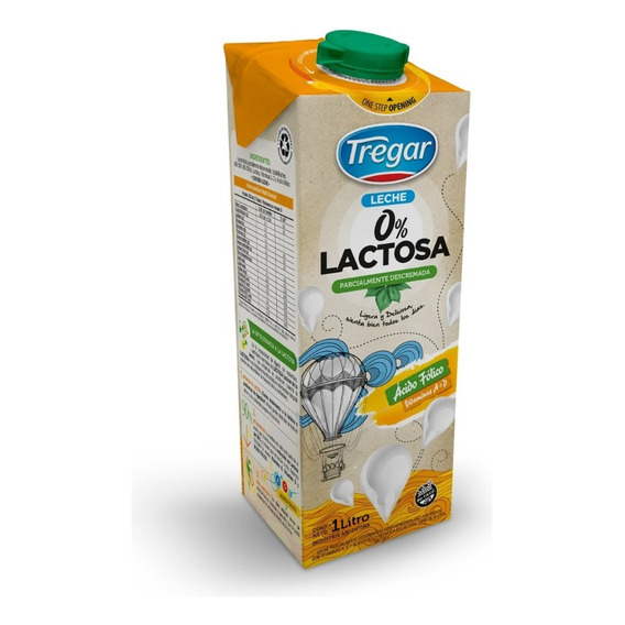 Leche 0% Lactosa X 1 L Tregar