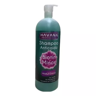 Shampoo Anti Caída Con Minoxidil Y Biotin  Havana De Litro