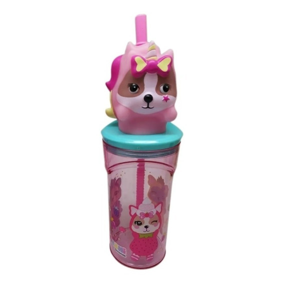 Vaso Infantil Con Figura 3d Distintos Personajes Cresko