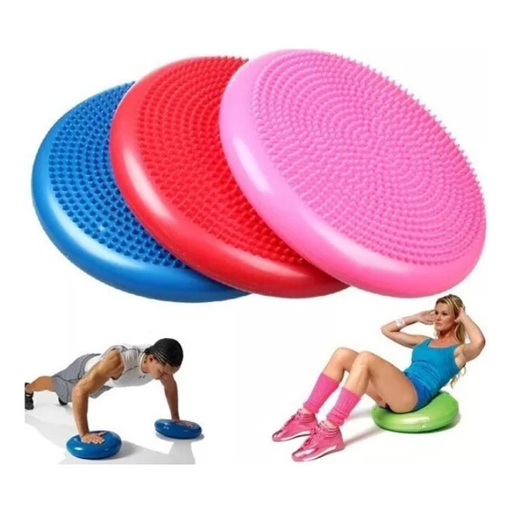 Disco Equilibrio Inflable Mini Bosu De Balance Equilibrio