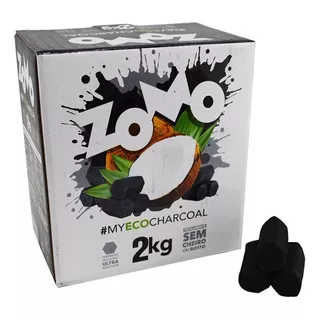 Carvão Para Narguile Hexagonal Zomo - 2kg