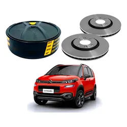  Disco Freio Dianteiro 283mm Citroën Aircross 1.6 2016 A 2020