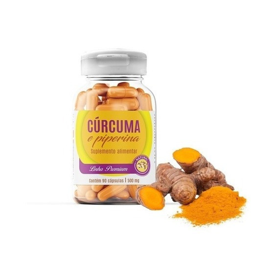 Curcuma Con Pimienta Negra 90 Caps Potente Antiinflamatorio