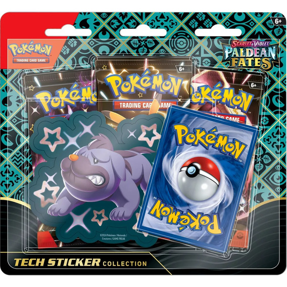 Pokemon Paldean Fates Tech Sticker