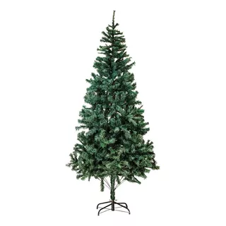 Árvore De Natal Alemã Fácil Montar 150cm 300 Galhos Magizi Cor Verde