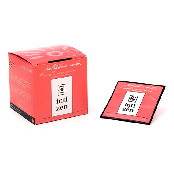 Inti Zen Te Patagonia Rooibos Caja X15 Saquitos Frutos Rojos