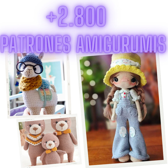+ 2800 Patrones De Amigurumis | Pdf En Español | 