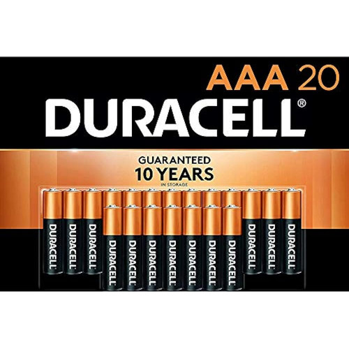 Baterias Alcalinas Aaa - Duracell Coppertop - X20 Unidades