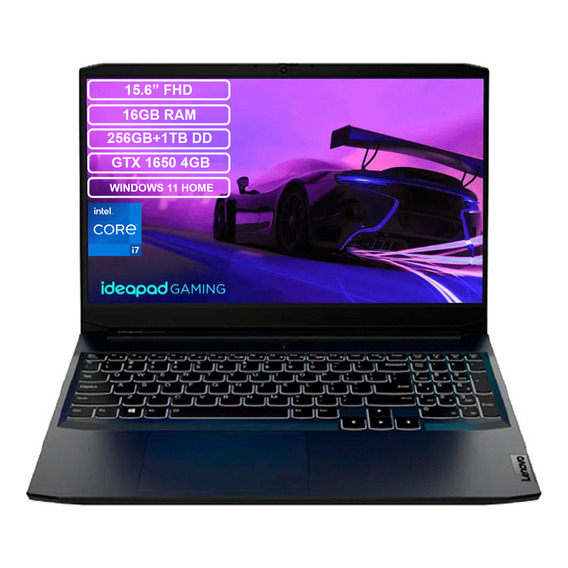 Laptop Gaming Lenovo 15ihu6 Core I7 11370h 16gb 256gb+1tb