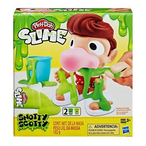 Set Juguete Play Doh Slime Snotty Scotty Niños