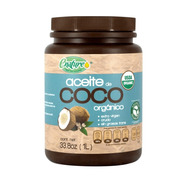 Aceite De Coco Orgánico Virgen Enature En Frasco  1 l
