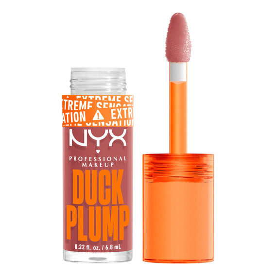 NYX Professional Makeup Duck Plump Brillo De Labios Con Efecto Plump Color Nude Swings
