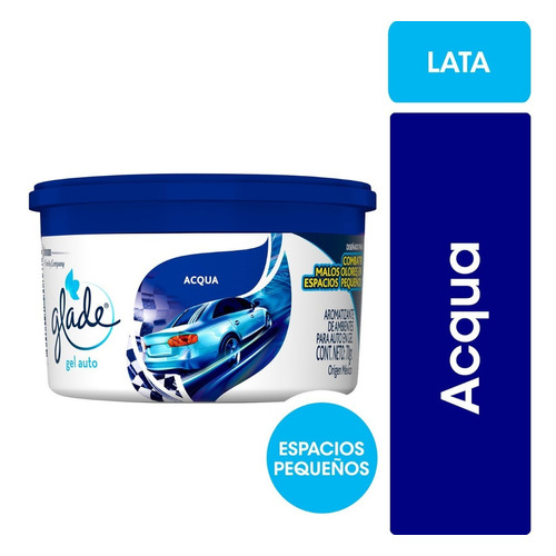 Aromatizante Glade Car minigel acqua 70 g