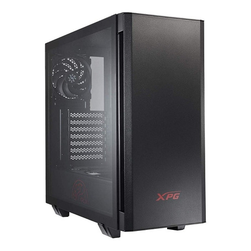 Gabinete Gamer Xpg Invader Cristal Templado Rgb Gaming Color Negro