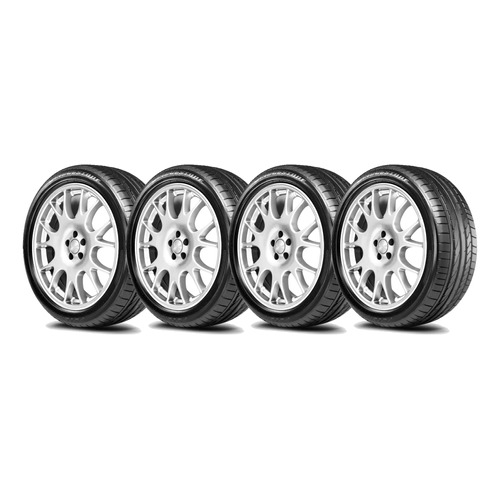 Kit de 4 neumáticos Bridgestone Potenza RE050A RFT 245/45R18 Run Flat 96 W