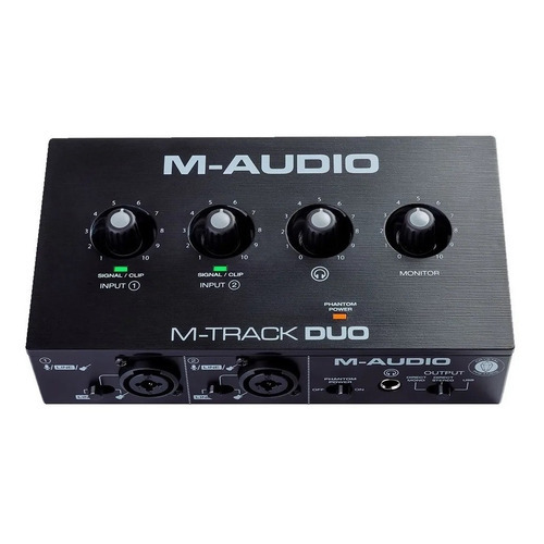 Interfaz M Audio M Track Duo USB de 2 x 2 canales