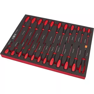 Set De Destormilladores Combinados 23 Pcs