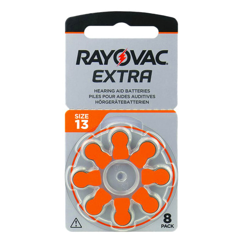 Pilas Audifono 13 Rayovac Extra Pr48 Pack X 24 Unidades Bp8