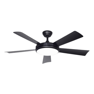 Ventilador Techo Negro 522b Led 24w Control Remoto Laft