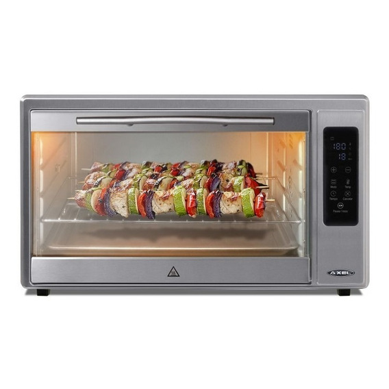 Horno Eléctrico Digital Axel De 60 Litros Acero Inoxidable