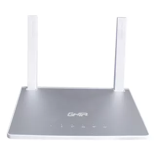 Router Ghia 300mbps Access Point Repetidor Inalámbrico Wisp Color Blanco Modelo Gnw-w1