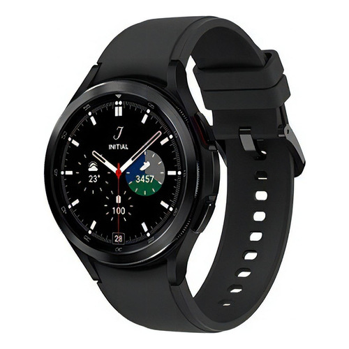 Samsung Galaxy Watch4 Classic Color de la caja Gris oscuro Color de la correa Gris oscuro Color del bisel Gris oscuro