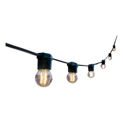 Guirnalda 10 Mts 15xe27 Apto Led Exterior Bar Balcon Terraza -