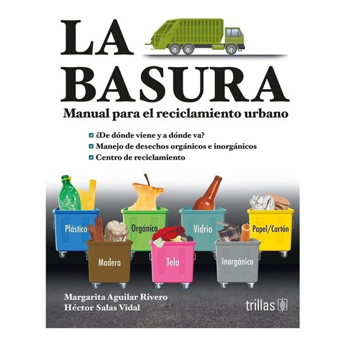 La Basura Manual Para El Reciclamiento Urbano, De Aguilar Rivero, Margarita Salas Vidal, Hector., Vol. 1. Editorial Trillas, Tapa Blanda, Edición 1a En Español, 1988