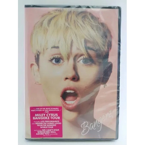 Miley Cyrus Bangerz Tour Dvd Nuevo Cerrado Original En Stock