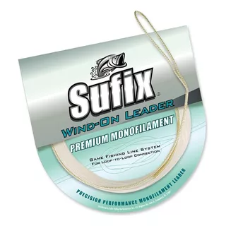 Hilo Sufix P/pesca Wind-on Monofilament Leader 150 Lb Color Natural Tan