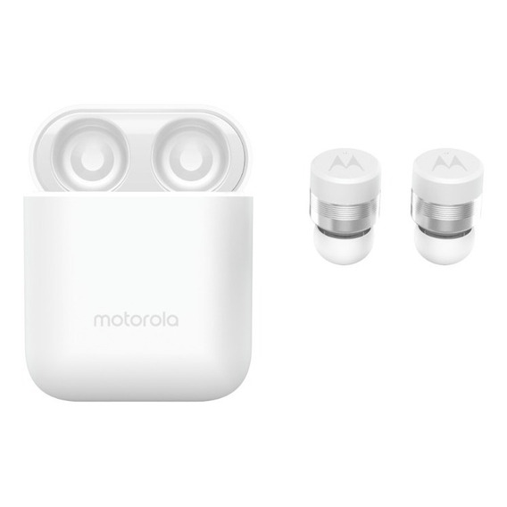 Auricular In-ear Motorola Moto Buds 120 True Wireless Color White Color de la luz Blanco