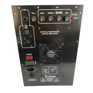 Painel Amplificador Ativador De Caixa 500 Watts Rms