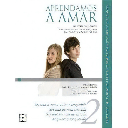 Aprendamos A Amar 11-14. Manual, De Desarrollo Persona, Fundación. Editorial Ciencias De La Educación Preescolar Y Especial, Tapa Blanda En Español