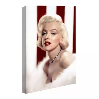 Cuadro Decorativo Canvas Moderno Marilyn Monroe 90x60 Cm