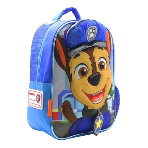 Mochila Paw Patrol Chase 12p Espalda Pw110